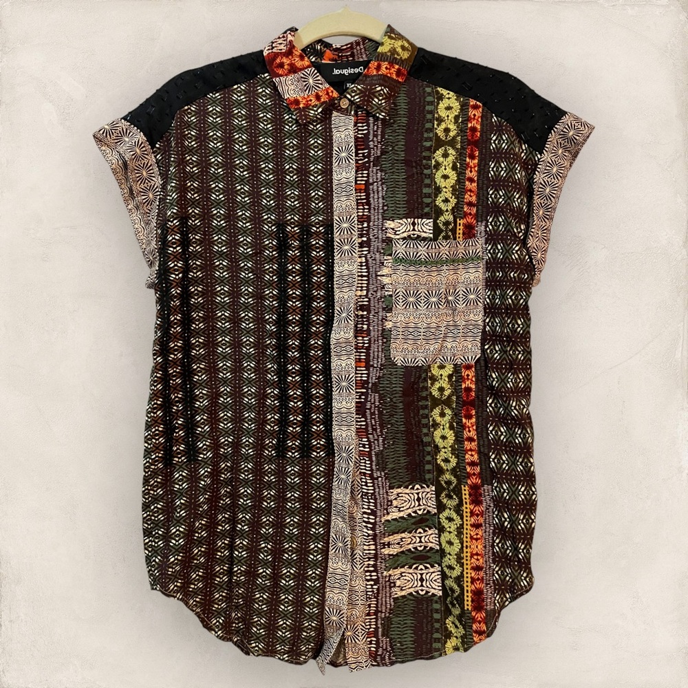 Desigual Patterned Shirt (Multicolor)